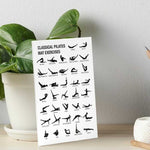 PILATES WALL DECORATION | CLASSIC PILATES EXERCISE FITNESS ROOM - Vignette | LE BOX DU FITNESS®