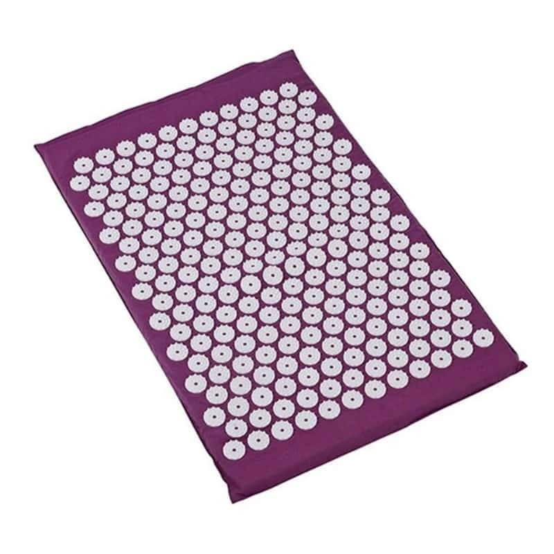 Tapis Champ de Fleurs Violet Le Box Du Fitness