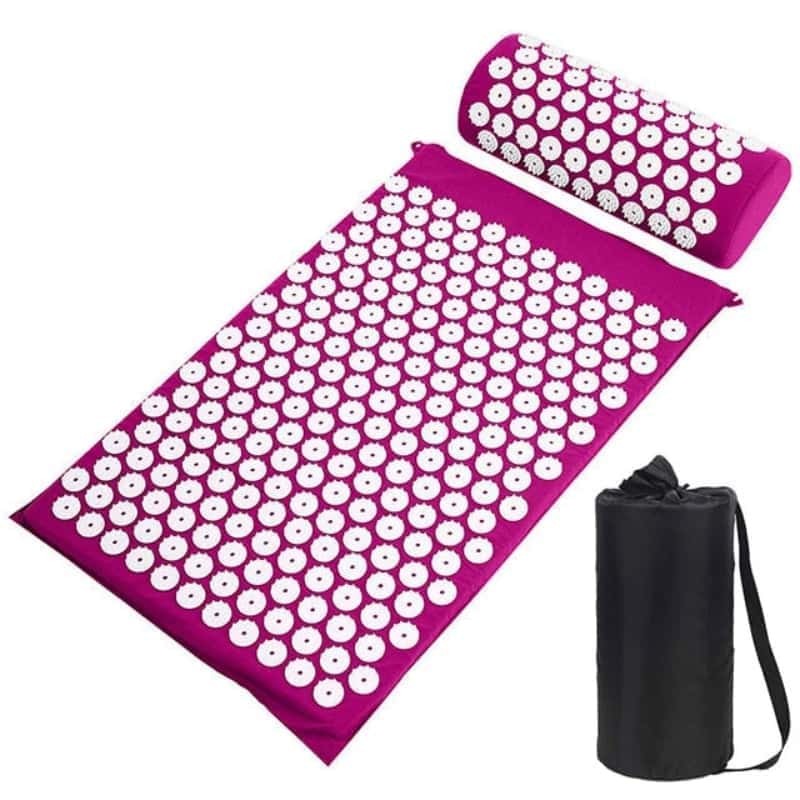 Tapis D Acupression En Lotus Rose Le Box du Fitness