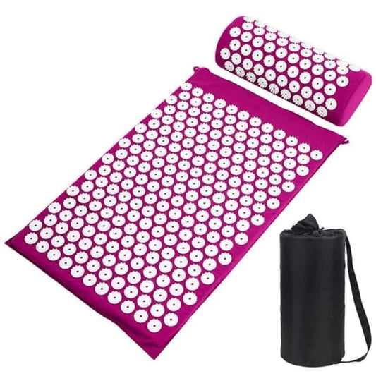 Tapis D Acupression En Lotus Rose Le Box du Fitness