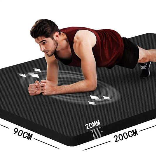 Tapis Gym 90x200cm Le Box du Fitness