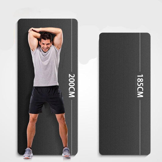 Tapis Gym 90x200cm fitness Le Box du Fitness