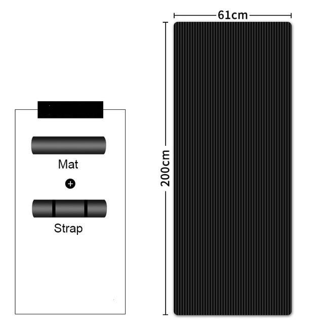 Tapis Gym dimension Le Box Du Fitness