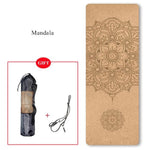 Cork Yoga Mat Mandala | Your Zen Ally - Vignette | LE BOX DU FITNESS®