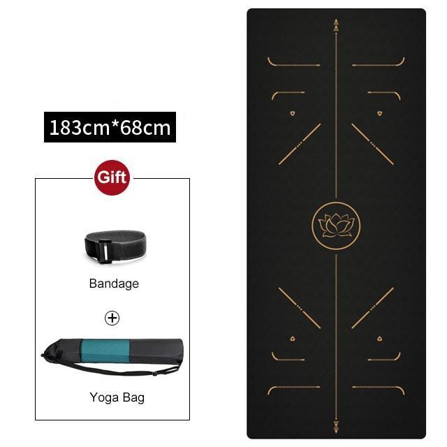 Tapis de Yoga Lotus le box du fitness