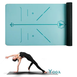 Tapis de Yoga Pilates Bouddah Vert