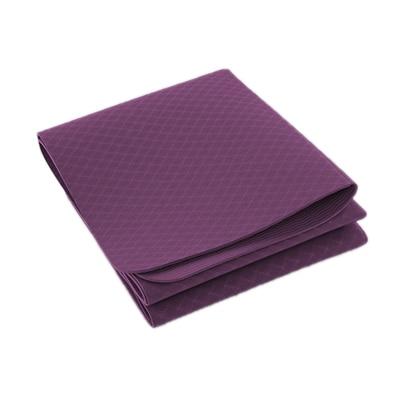 Tapis de Yoga Portable Pliable Violet