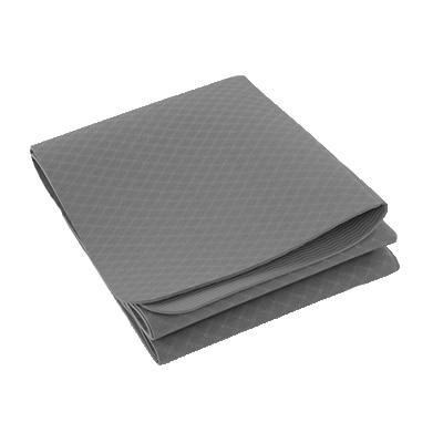 Tapis de Yoga Portable Pliable gris claire