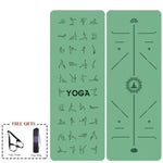 Fun &amp; Funky Yoga Mat | Practice with Pleasure - Vignette | LE BOX DU FITNESS®