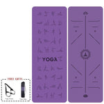 Fun &amp; Funky Yoga Mat | Practice with Pleasure - Vignette | LE BOX DU FITNESS®