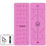 Fun &amp; Funky Yoga Mat | Practice with Pleasure - Vignette | LE BOX DU FITNESS®