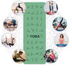 Fun &amp; Funky Yoga Mat | Practice with Pleasure - Vignette | LE BOX DU FITNESS®