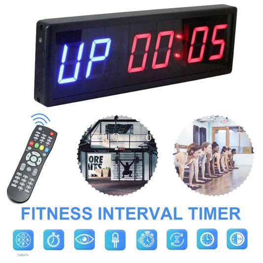 ACCESSOIRE FITNESS - TIMER TABATA DIGITAL MULTIFONCTION