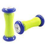 BLUE WHEEL FLUO MASSAGE ROLLER - Vignette | LE BOX DU FITNESS®