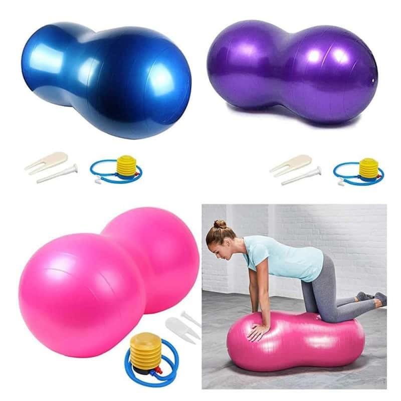 BIEN ETRE FITNESS - BALLON CACAHUÈTE GONFLABLE