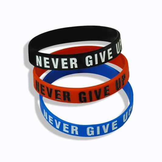 BRACELET FITNESS - NEVER GIVE UP