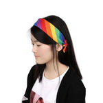 BANDANAS EN COTON À MOTIFS ARC-EN-CIEL - Vignette | LE BOX DU FITNESS®