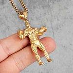 FITNESS NECKLACE - ANGEL WOMEN'S PHYSICAL POSING - Vignette | LE BOX DU FITNESS®