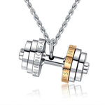 FITNESS NECKLACE - BODYBUILDER CASUAL SPORT DUMBBELL - Vignette | LE BOX DU FITNESS®