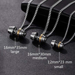 FITNESS NECKLACE - BODYBUILDER CASUAL SPORT DUMBBELL - Vignette | LE BOX DU FITNESS®