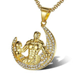 FITNESS NECKLACE - MUSCLE MAN BODYBUILDING - Vignette | LE BOX DU FITNESS®