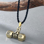 FITNESS NECKLACE - IRON FIST WITH TRENDY DUMBBELL - Vignette | LE BOX DU FITNESS®