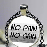 FITNESS NECKLACE - “NO PAIN NO GAIN” TRENDY - Vignette | LE BOX DU FITNESS®