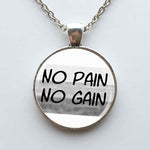 FITNESS NECKLACE - “NO PAIN NO GAIN” TRENDY - Vignette | LE BOX DU FITNESS®