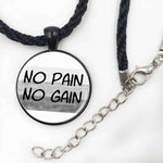 FITNESS NECKLACE - “NO PAIN NO GAIN” TRENDY - Vignette | LE BOX DU FITNESS®