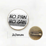 COLLIER FITNESS - "NO PAIN NO GAIN" TRENDY - Vignette | LE BOX DU FITNESS®