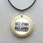 FITNESS NECKLACE - “NO PAIN NO GAIN” TRENDY - Vignette | LE BOX DU FITNESS®