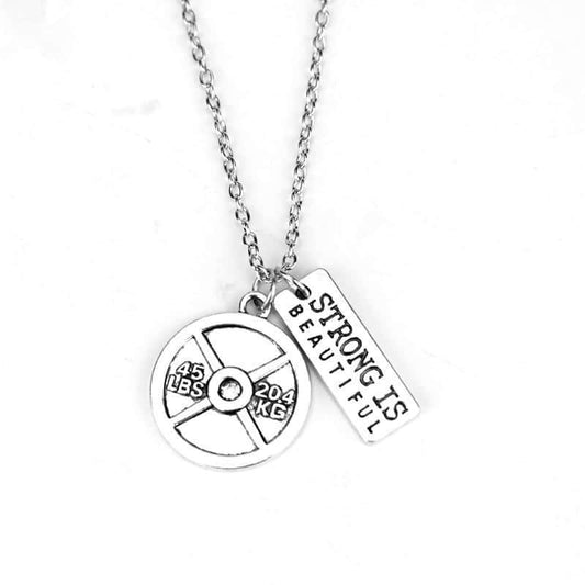 COLLIER FITNESS - PENDENTIF TRENDY POUR FEMME