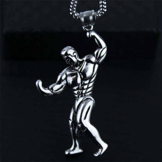 COLLIER FITNESS - POSING ARNOLD CULTURISME TWIST