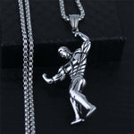 FITNESS NECKLACE - POSING ARNOLD BUILDING TWIST - Vignette | LE BOX DU FITNESS®