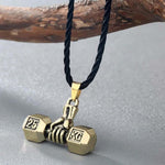 FITNESS NECKLACE - TRENDY DUMBBELL NECKLACES - Vignette | LE BOX DU FITNESS®