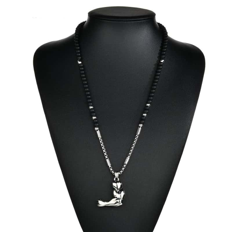 COLLIER FITNESS - TRENDY EN METAL MAXMOON