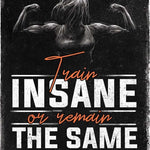 POSTER FITNESS - "INSANE THE SAME" - Vignette | LE BOX DU FITNESS®