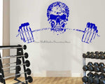 HOME DECORATION - BARBELL "SKULL" - Vignette | LE BOX DU FITNESS®