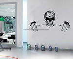 HOME DECORATION - BARBELL "SKULL" - Vignette | LE BOX DU FITNESS®