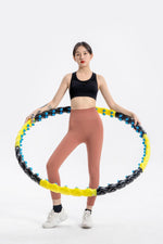 ABS EXERCISE | WEIGHTED HOOPS 8 SECTIONS MAGNETIC  - Vignette | LE BOX DU FITNESS®