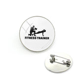 ROUND PIN BADGE - Vignette | LE BOX DU FITNESS®