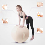 Swiss Ball Cover: Transform Your Fitness Ball into a Decorative Element - Vignette | LE BOX DU FITNESS®