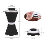 ACCESSOIRE FITNESS - TASSE CAFE RETRACTABLE PORTATIF - Vignette | LE BOX DU FITNESS®